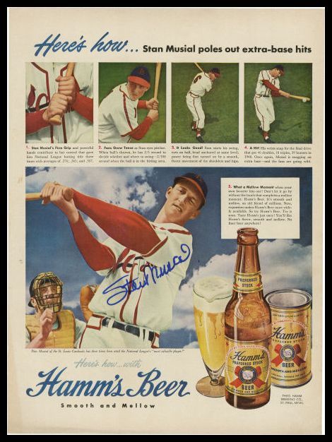 Hamm's Beer Musial